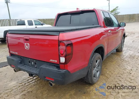 2022 Honda Ridgeline Rtl-E из США, поврежденный, VIN 5FPYK3F72NB005669